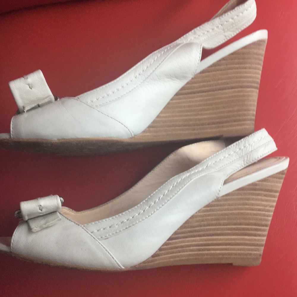 Coach Ciara Wedges Sz 7B - Picture 2 of 9